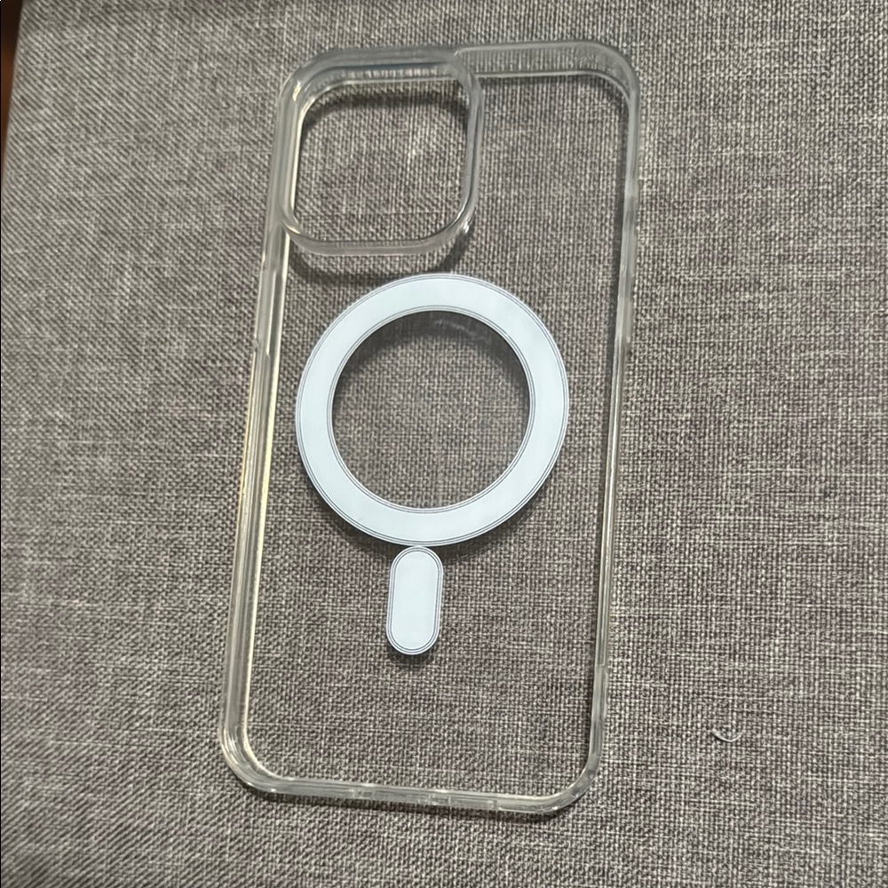 Clear Phone Case with MagSafe Compatibility